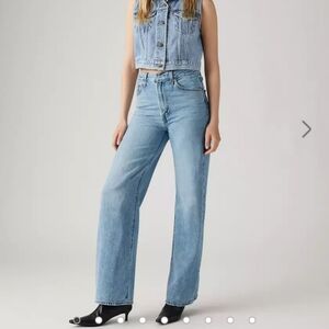 Levi's Ribcage Wide Leg Size 31